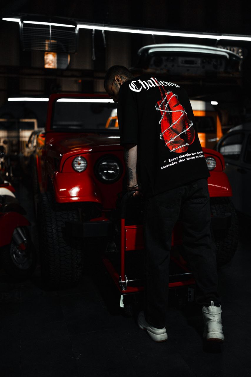 Challenge T-Shirt - Motivational Boxing Graphic Tee