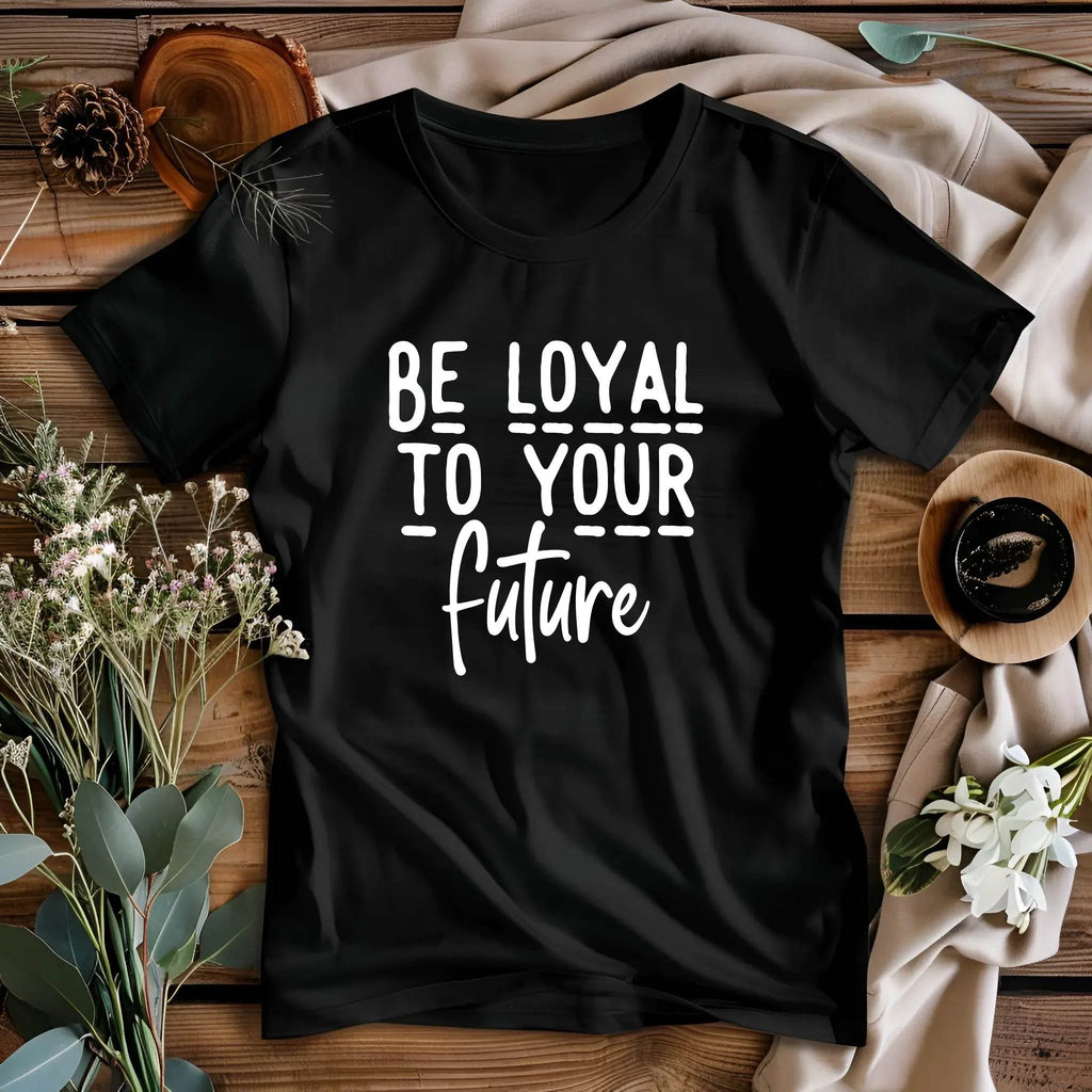 Be Loyal To Your Future T-shirt – Motivational Women’s Tee