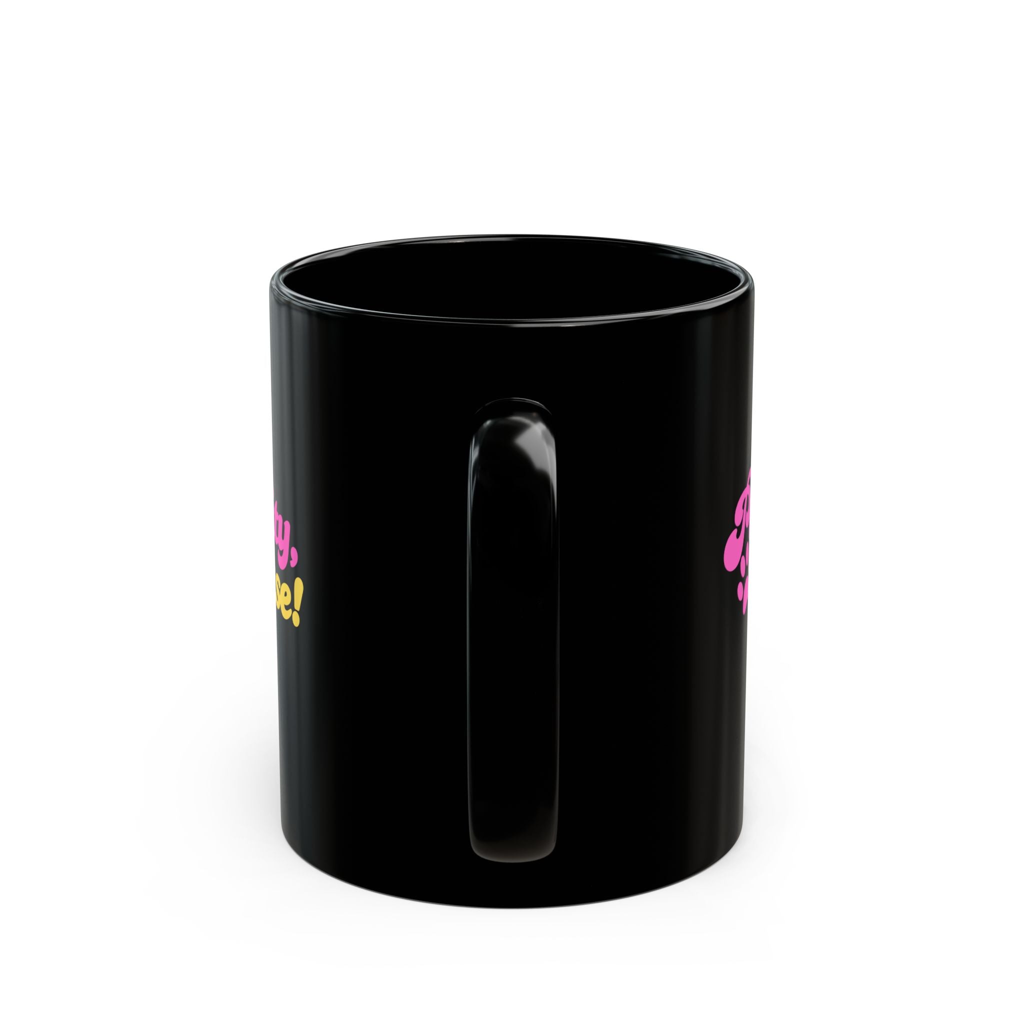 Pawsitivity Mug | Black Coffee Cup